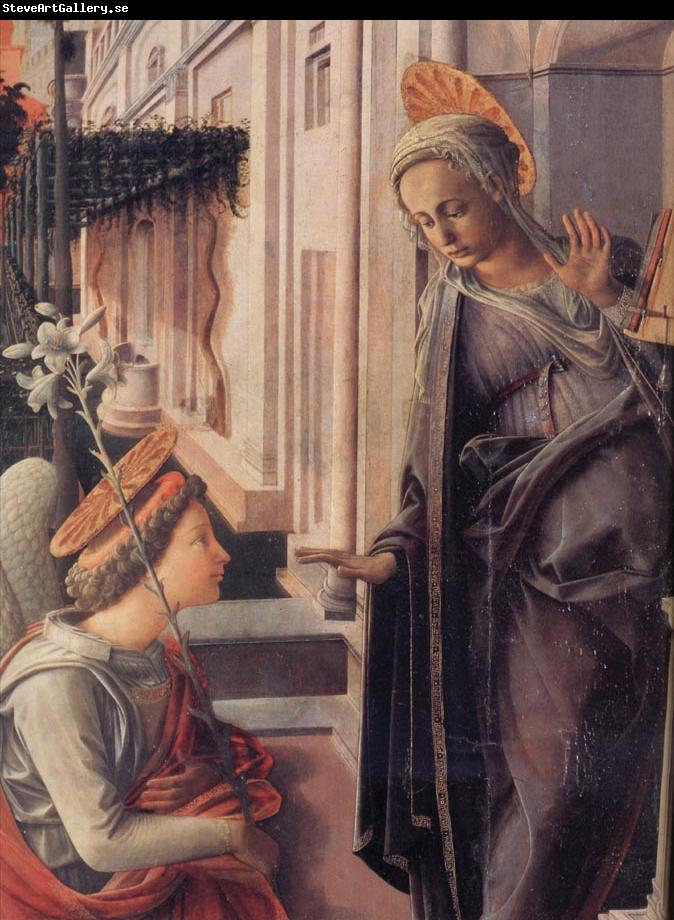 Fra Filippo Lippi Details of The Annunciation